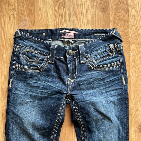 Re Rock For Express | Barely Boot Cut Jeans - Picture 1 of 9